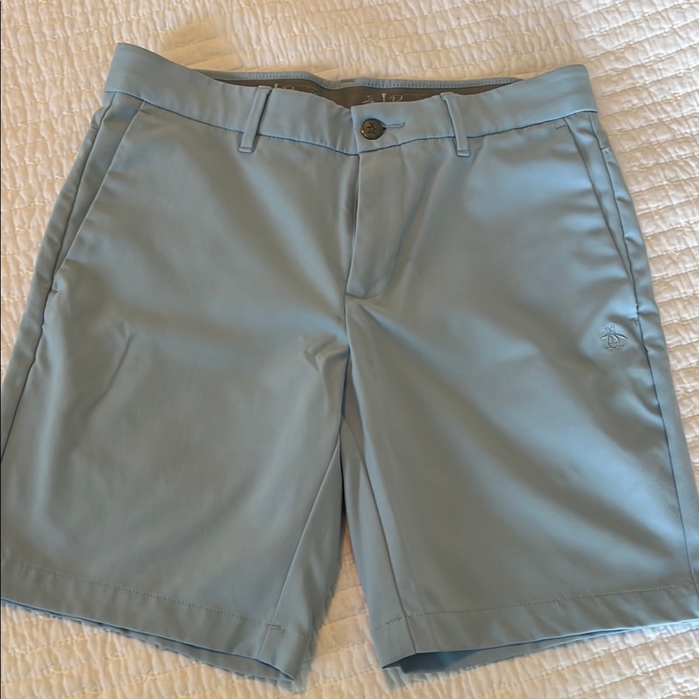 Men's Original Penguin Light Blue Shorts